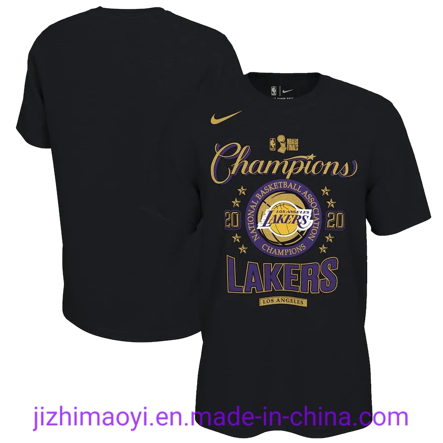 Wholesale 2020 Los Angeles Lakers Champion T Shirt Hooides Sweatshirt