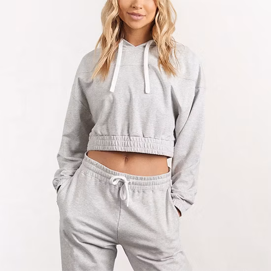 Women China Sweatshirts Manufacturer Men Clothes Pullover Screen Printing Plain Jogging Sports Suit Jogging Suit Sports Wear Hoodies Sweatshirts